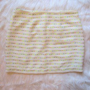 Olive + Oak Neon Stripe Skirt